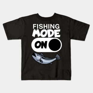 Fishing mode on Kids T-Shirt